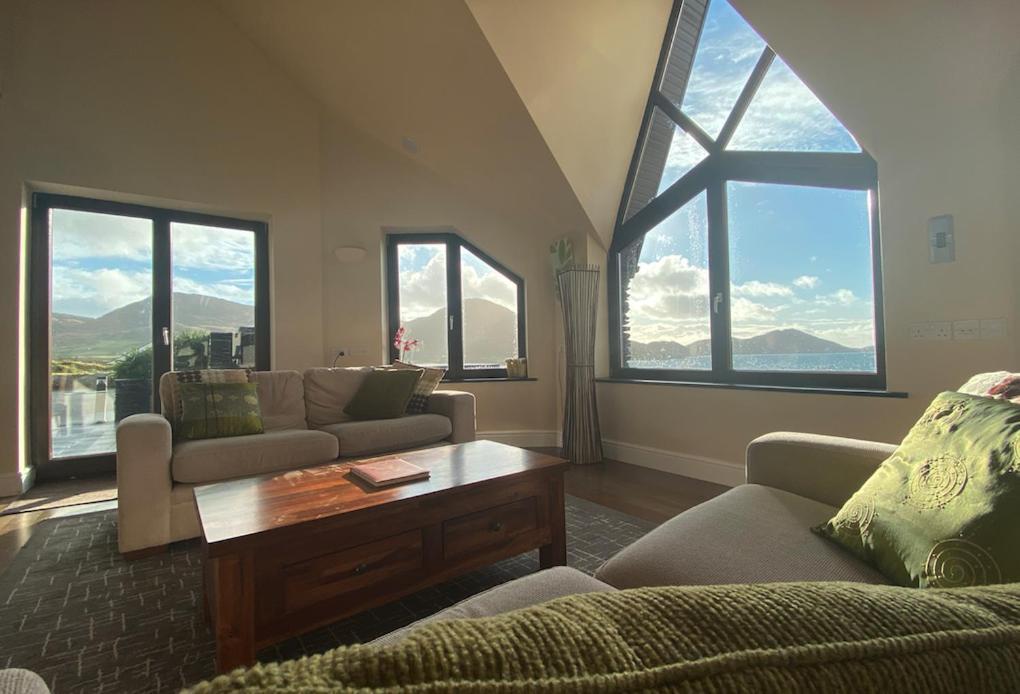 Fuchsia Lodge - New Luxury 5* Beachside Lodge With Sauna - 4 Beds Ensuite - Spectacular Location Waterville Exteriér fotografie